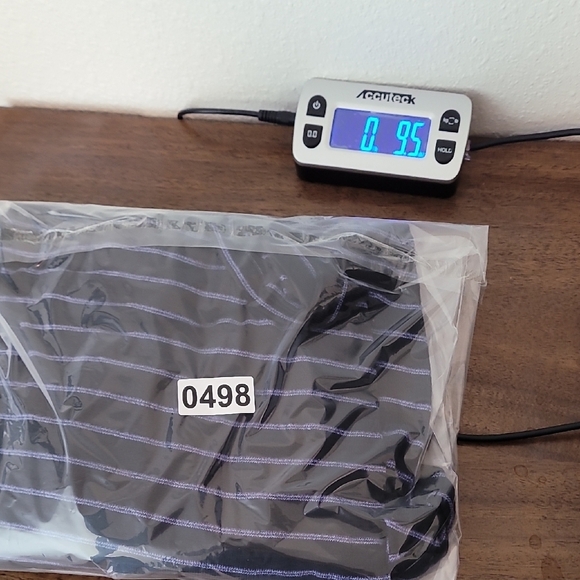 J Jill Wearever Long Sleeve Tunic Top Size L Blue Striped Rayon Relaxed Comfy - Picture 10 of 11